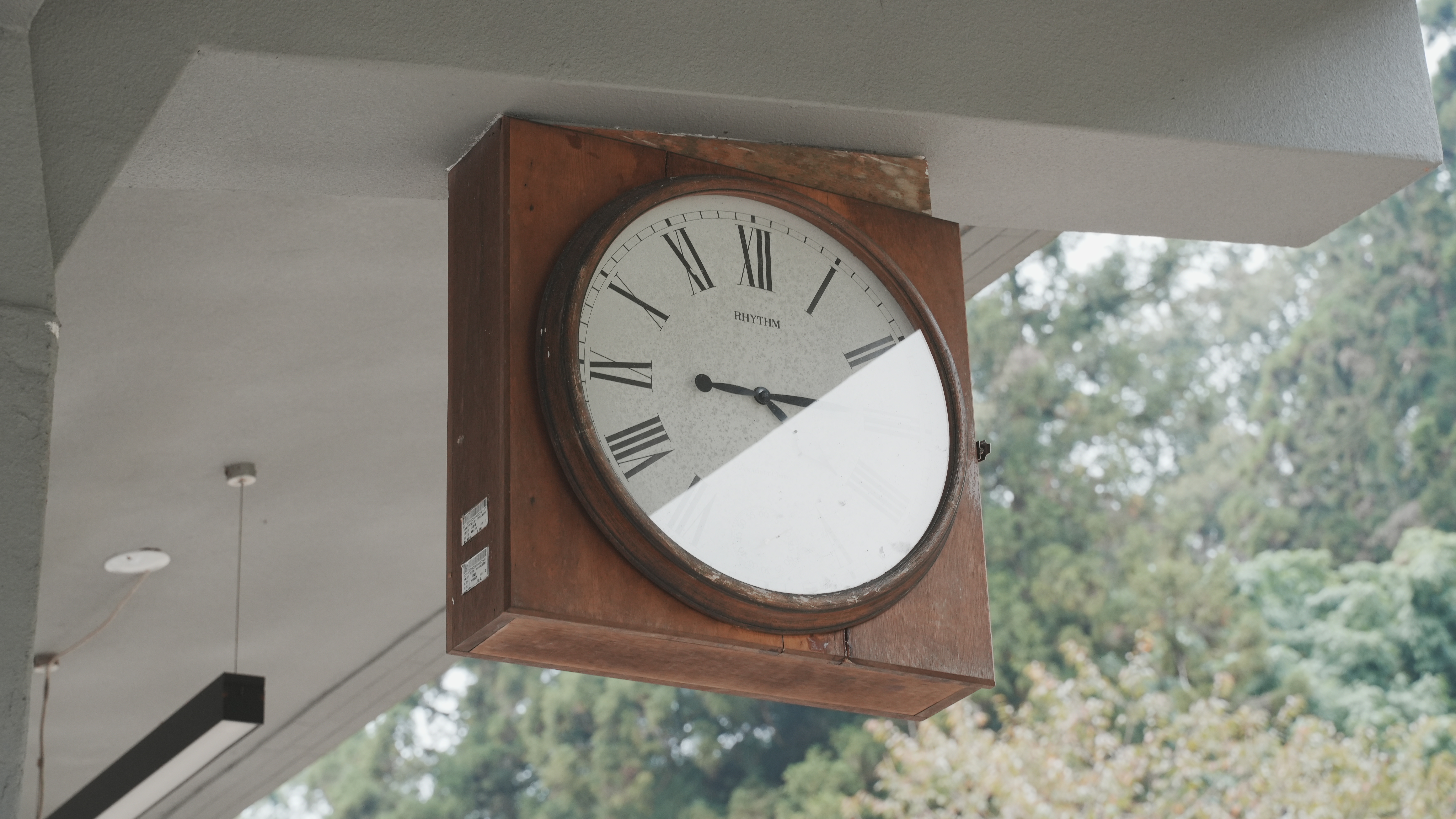 奮起湖車站的時鐘