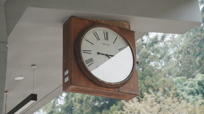 奮起湖車站的時鐘