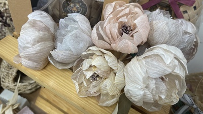 蒜皮變永生花 虎尾科大盼帶動社區循環經濟圖片