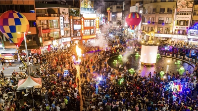 2025城隍夜巡諸羅城活動，文化路湧入大批人群